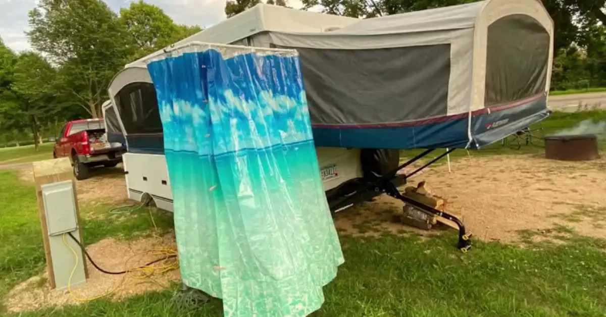 How to Shower in a Pop-Up Camper?