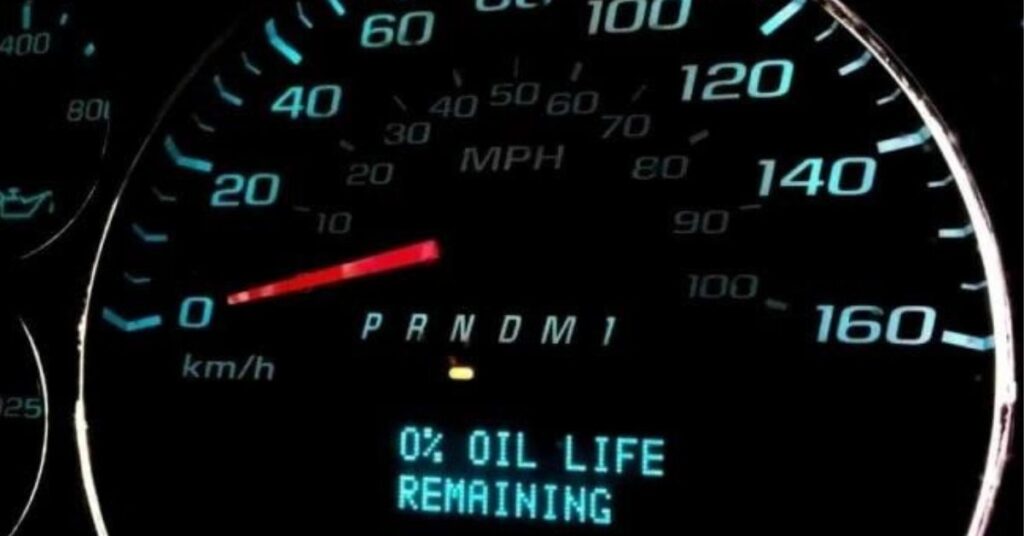 Can You Drive On 0 Oil Life Can I Drive My Car With 0% Oil Life? - Vehicles Authority