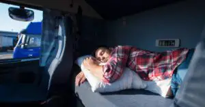 How To Sleep in a Semi-Truck?